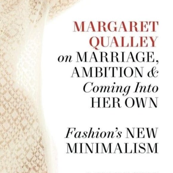 Harper's Bazaar Magazine Cover October 2023 Voices Issue Margaret Qualley - Picture 3 of 7